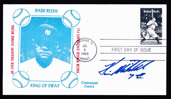 Kevin Mitchell Signed 6.5" X 3.75" First Day Cover