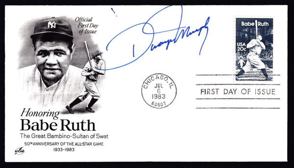 Dwayne Murphy Signed 6.5" X 3.75" First Day Cover