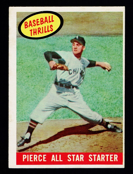 1959 Topps #466 Pierce All Star Starter EX-