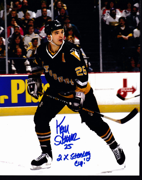 Kevin Stevens Signed 8" X 10" Non Glossy Photo