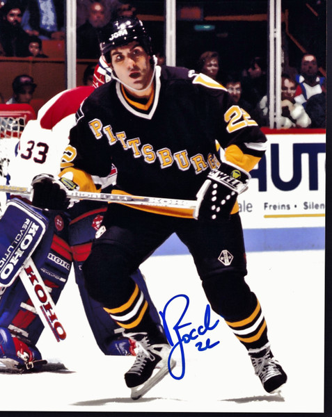 Rich Tocchet Signed 8" X 10" Non Glossy Photo