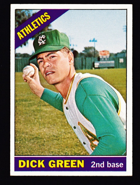 1966 Topps #545 Dick Green SP EX