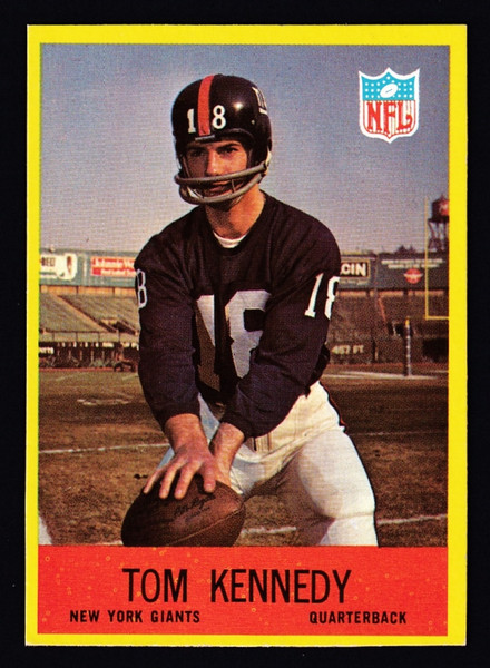 1967 Philadelphia #114 Tom Kennedy RC EX+