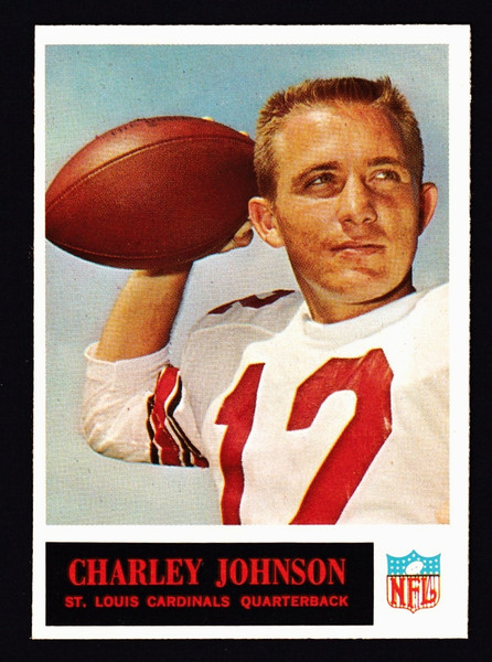 1965 Philadelphia #163 Charley Johnson EXMT