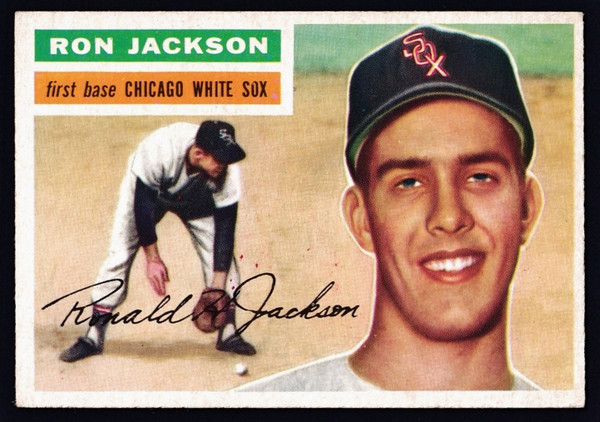 1956 Topps #186 Ron Jackson GB EX-