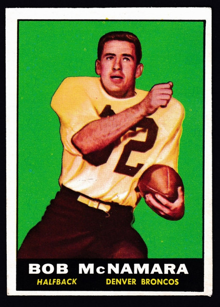 1961 Topps #196 Bob McNamara VGEX