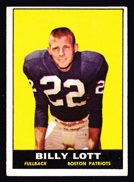 1961 Topps #176 Billy Lott RC VG+