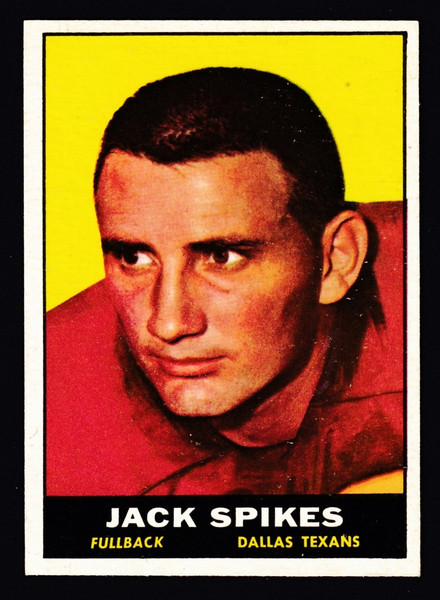 1961 Topps #138 Jack Spikes EXMT