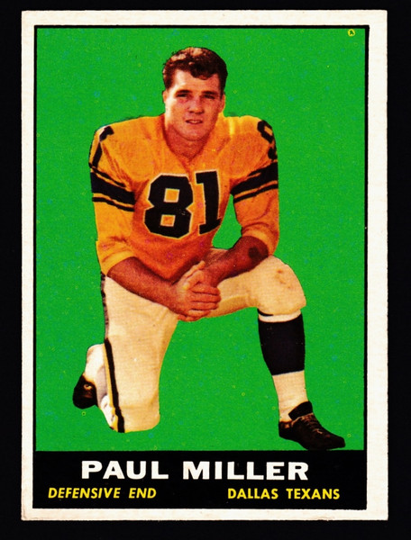 1961 Topps #137 Paul Miller EX-