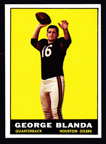 1961 Topps #145 George Blanda EX+