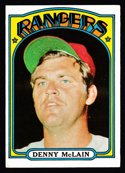 1972 Topps #210 Denny McLain VG