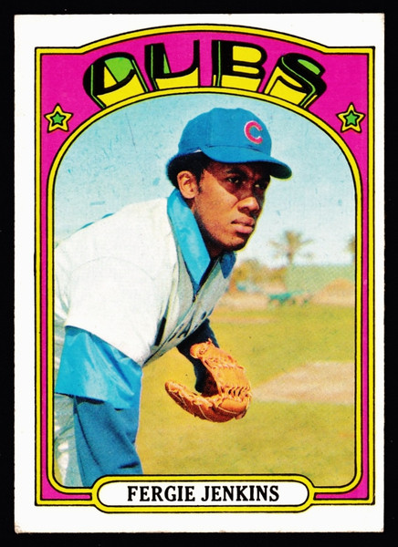 1972 Topps #410 Fergie Jenkins VGEX