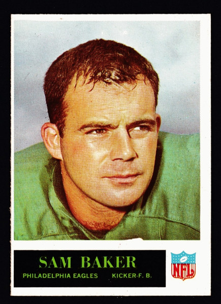 1965 Philadelphia #128 Sam Baker EX