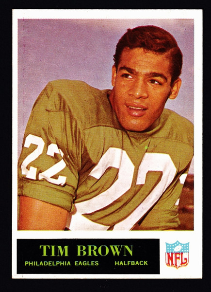 1965 Philadelphia #130 Tim Brown EXMT+