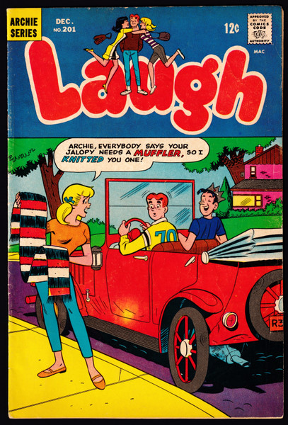 1967 MLJ Laugh #201 VG+