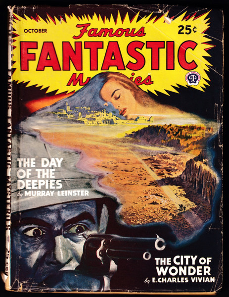 1947 October Famous Fantastic Mysteries GD