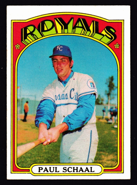 1972 Topps #177 Paul Schaal EX