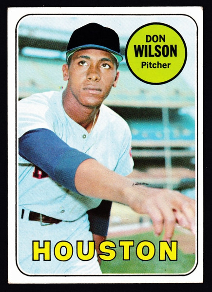 1969 Topps #202 Don Wilson VG+