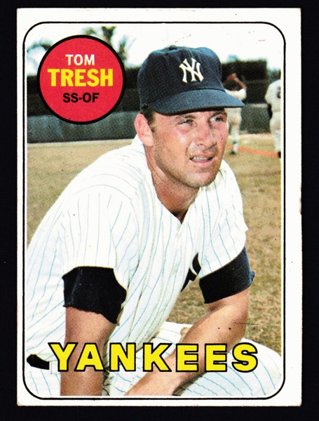 1969 Topps #212 Tom Tresh VG