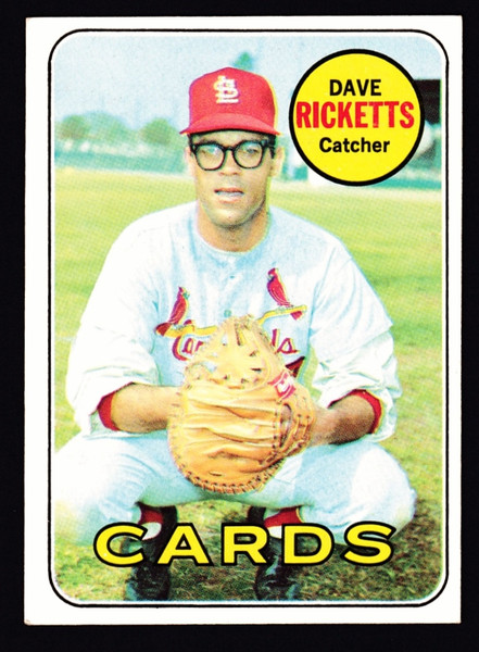 1969 Topps #232 Dave Ricketts VG+