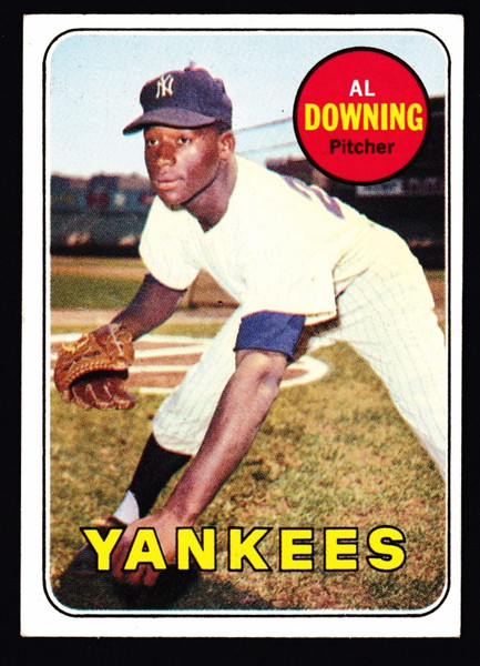 1969 Topps #292 Al Downing VG