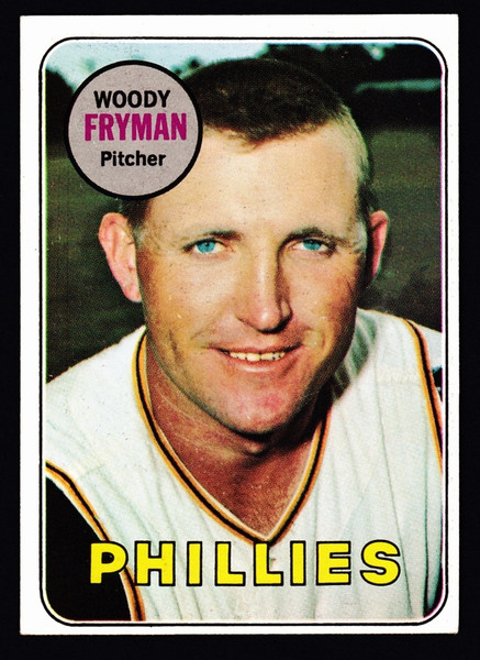 1969 Topps #051 Woody Fryman EX-