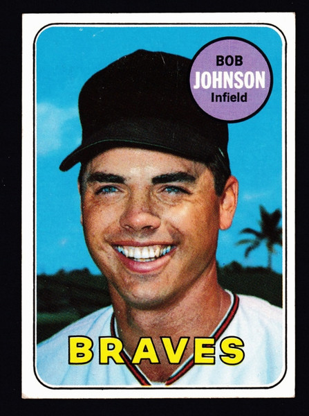 1969 Topps #261 Bob Johnson EX-