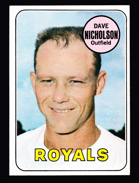 1969 Topps #298 Dave Nicholson VGEX