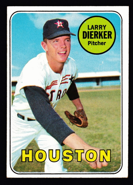 1969 Topps #411 Larry Dierker EXMT