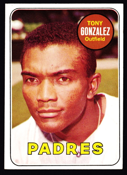 1969 Topps #501 Tony Gonzalez EX