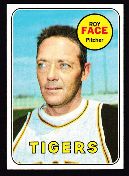 1969 Topps #207 Roy Face NM
