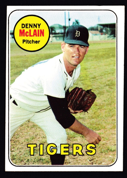 1969 Topps #150 Denny McLain VG+