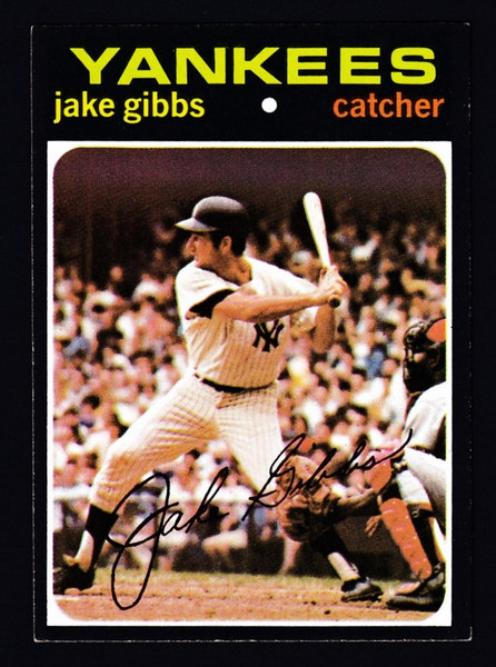 1971 Topps #382 Jake Gibbs EX+