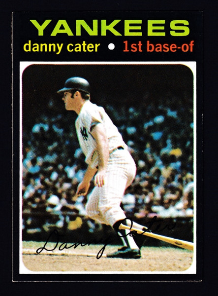 1971 Topps #358 Danny Cater EXMT