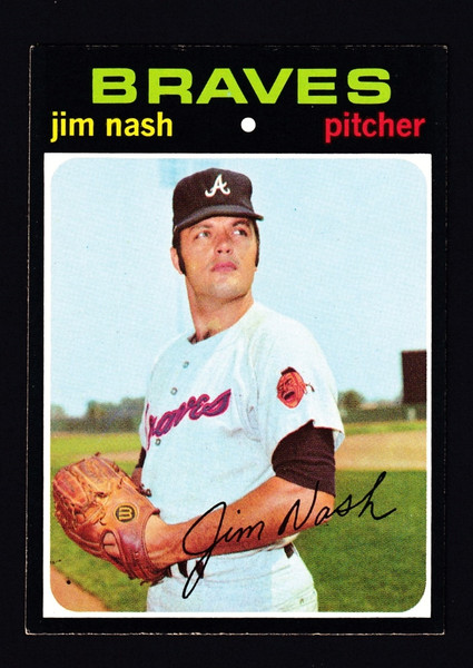 1971 Topps #306 Jim Nash EX+