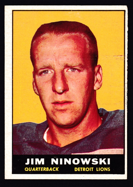 1961 Topps #029 Jim Ninowski VGEX