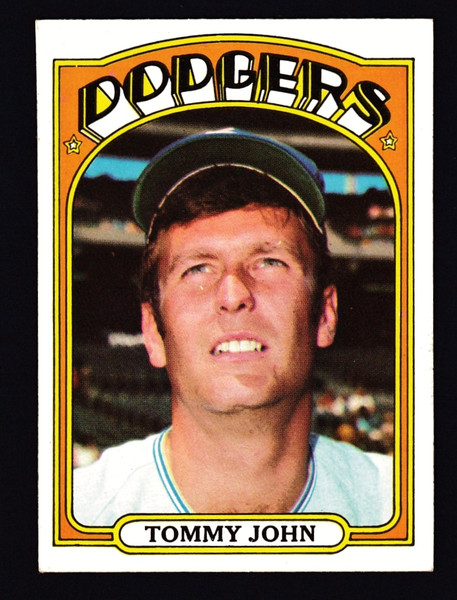 1972 Topps #264 Tommy John EX-