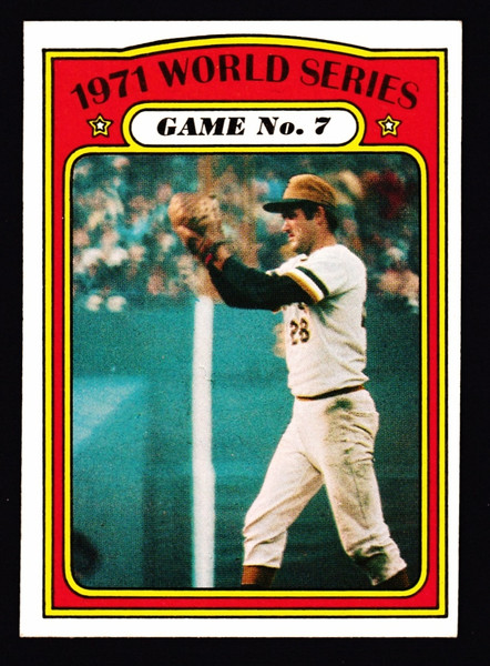 1972 Topps #229 World Series Game #7 EX+