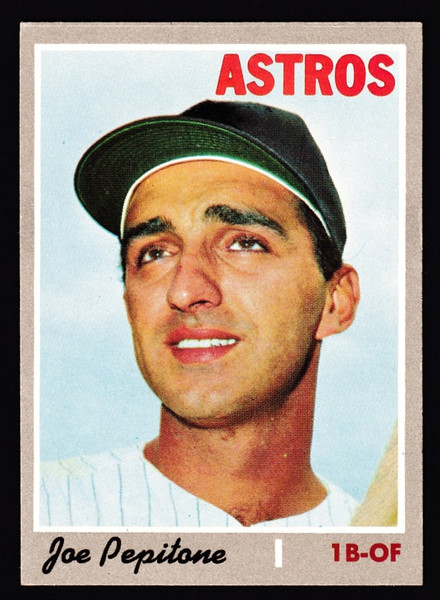 1970 Topps #598 Joe Pepitone EX