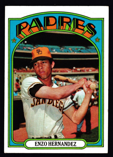 1972 Topps #007 Enzo Hernandez EX-