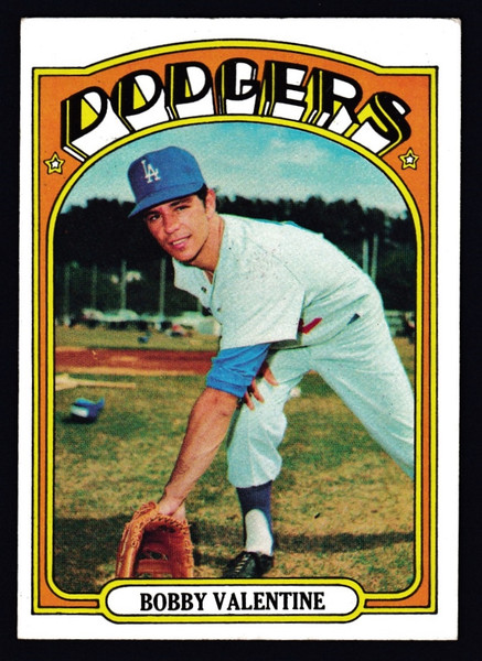 1972 Topps #011 Bobby Valentine VGEX