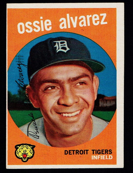 1959 Topps #504 Ossie Alvarez VGEX