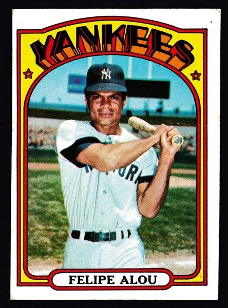 1972 Topps #263 Felipe Alou VG+