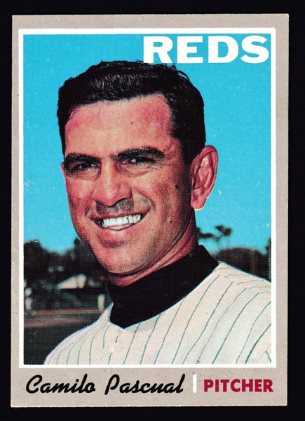 1970 Topps #254 Camilo Pascual EX-