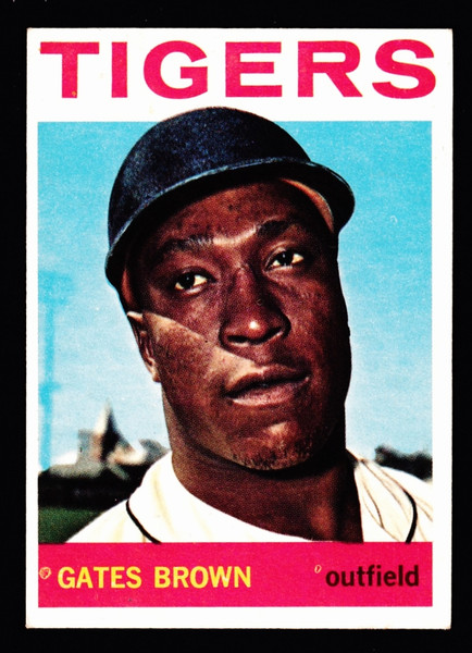 1964 Topps #471 Gates Brown RC VGEX