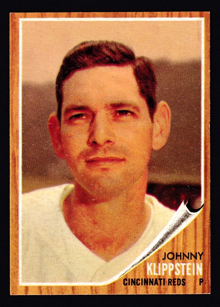 1962 Topps #151 Johnny Klippstein Green Tint EXMT