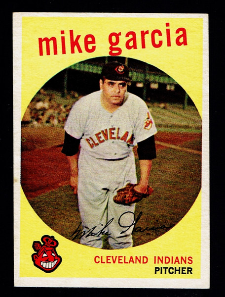 1959 Topps #516 Mike Garcia EX-