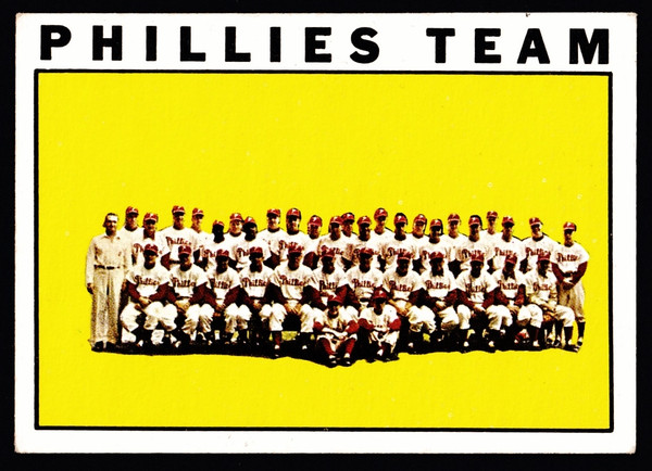 1964 Topps #293 Philadelphia Phillies Team VGEX