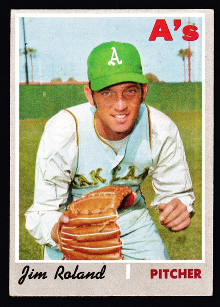 1970 Topps #719 Jim Roland VG