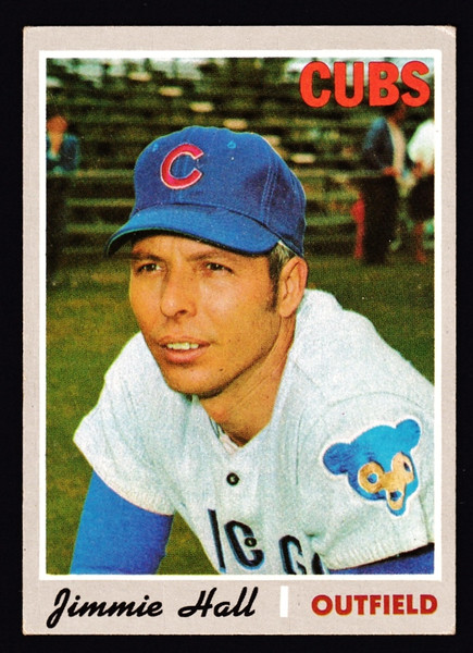 1970 Topps #649 Jimmie Hall VG